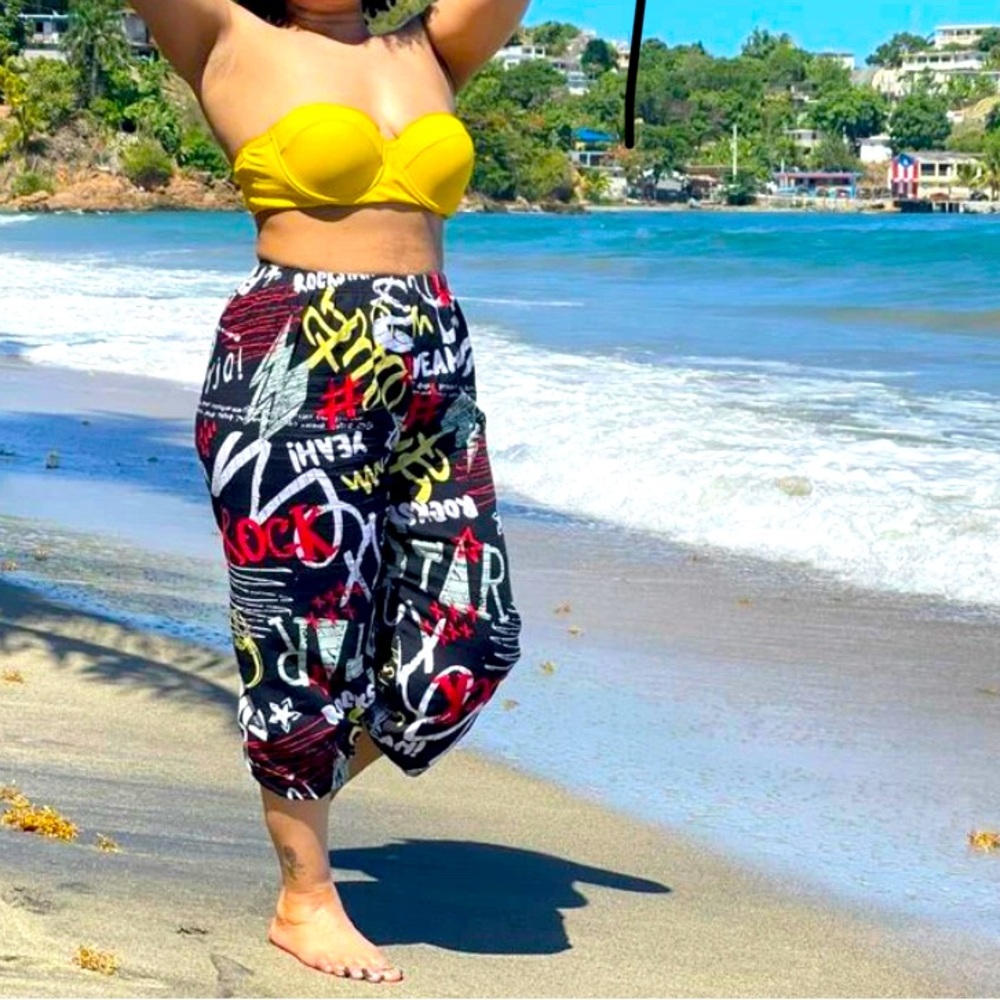 Graffiti Print Lounge Pants NEW!